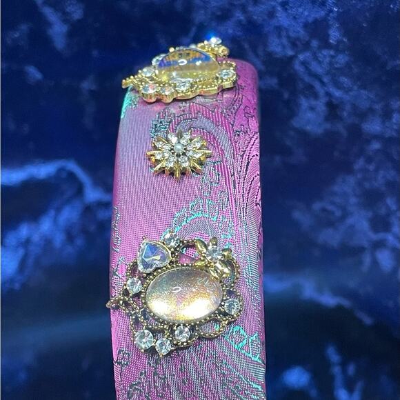 Embellished Purple Headband - Picture 3 of 3